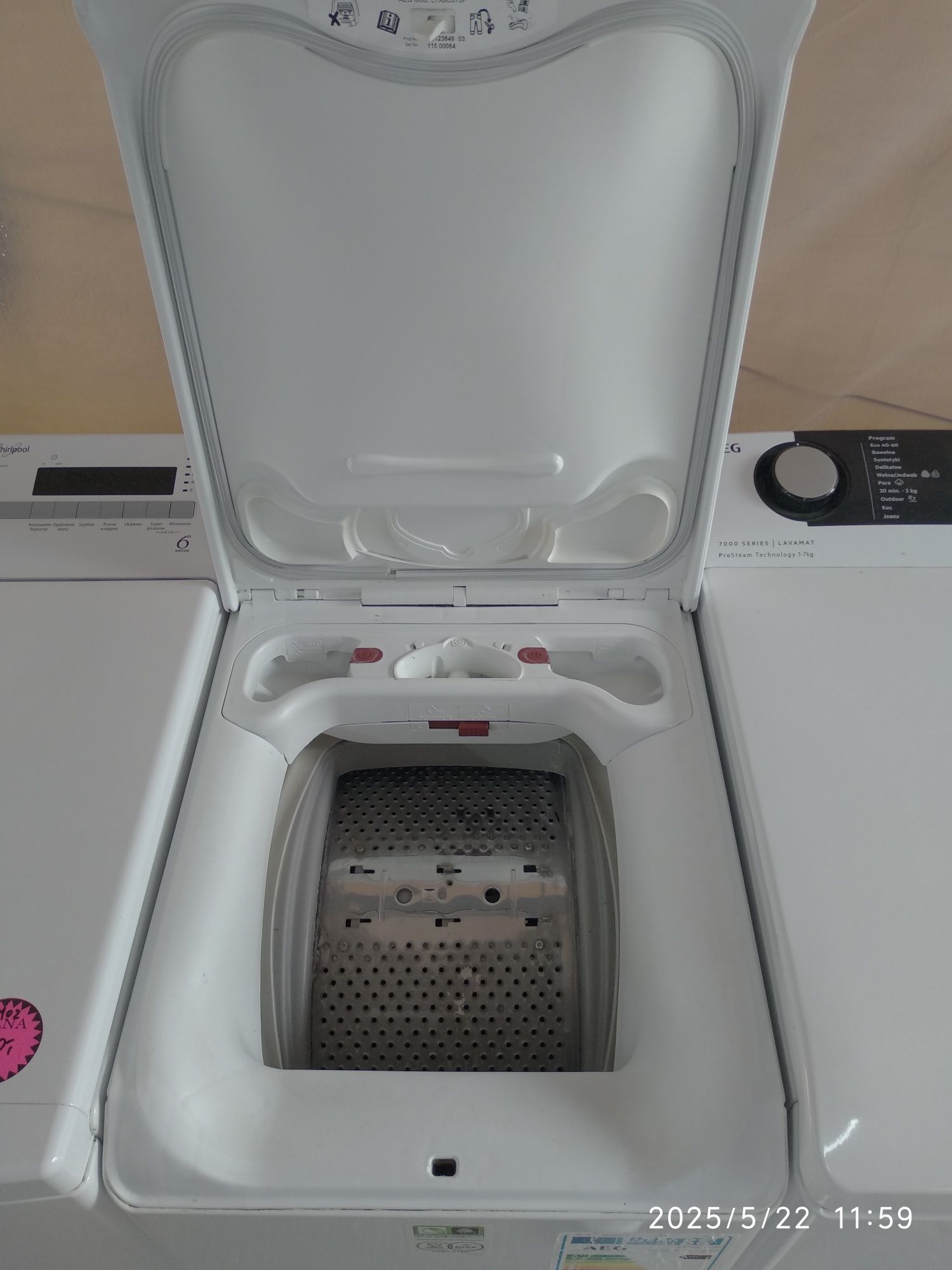 OUTLET Janki ul Wspólna 6 Pralka Użuwana AEG LTX7E272P