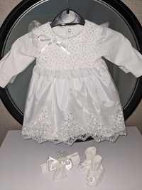 Сукня для хрещення, плаття на хрестини 62