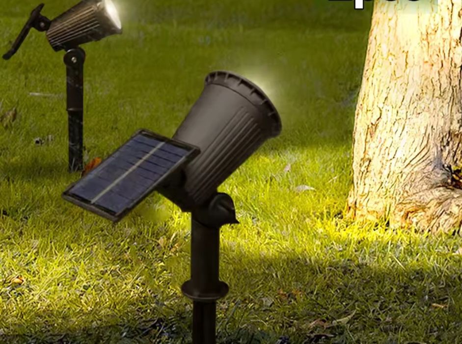 Lampki solarne, reflektorki do ogrodu - Okazja