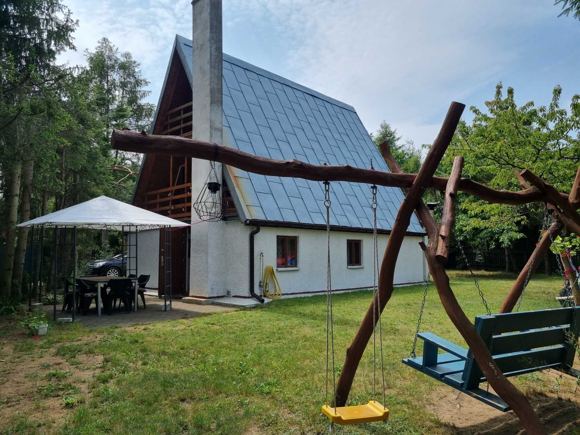 Domek Narty Mazury miejscowość Narty k. Szczytna zajęty Na Boże Ciało