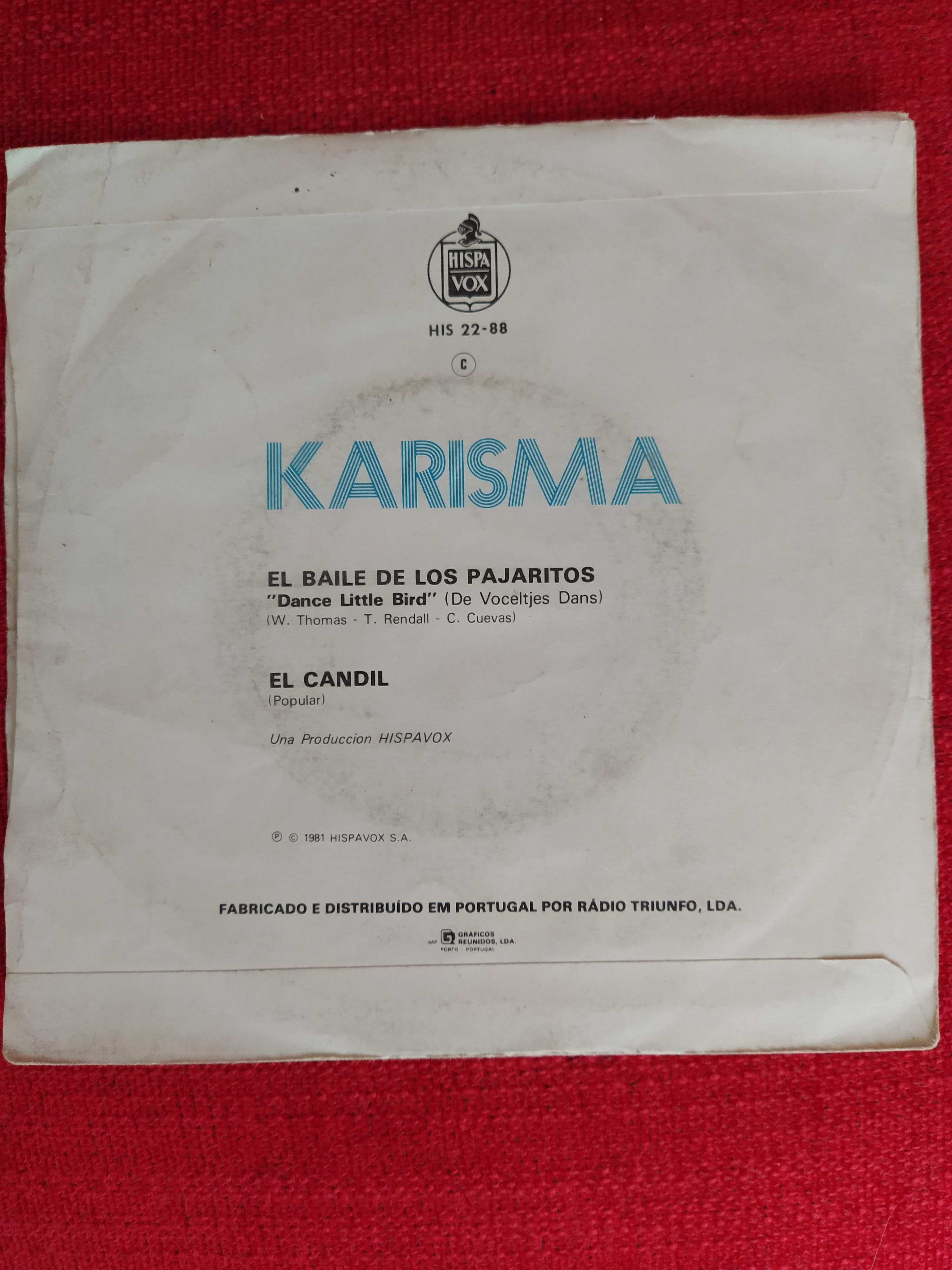 Single de Karisma - O Baile dos Passarinhos