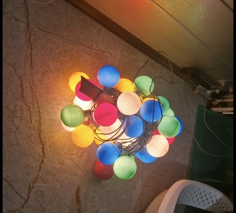 Гірлянда новорічна СССР