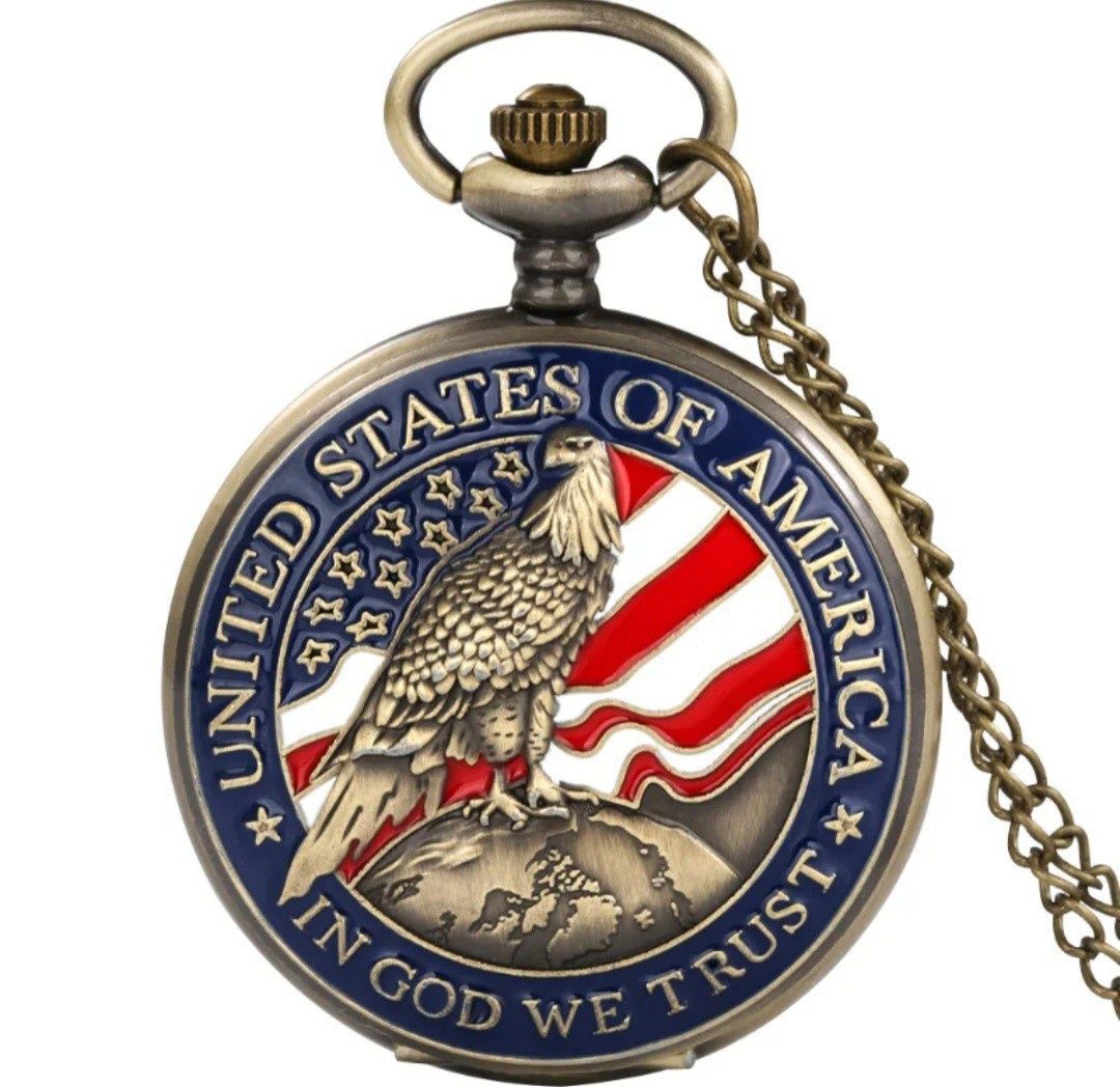 Zegarek na łańcuszku- UNITED STATES OF AMERICA