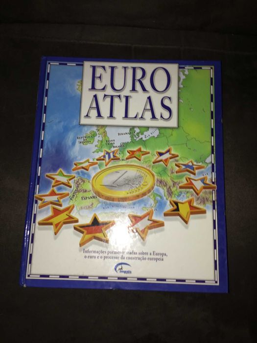 livro euroatlas como novo