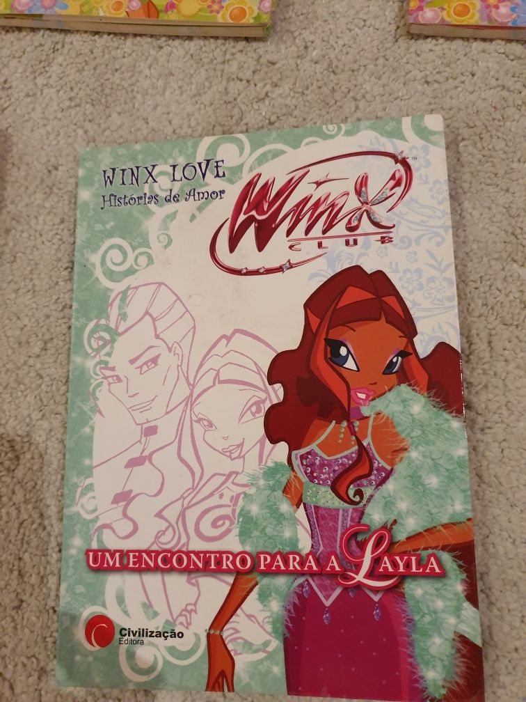 Livros WINX coleção Historias de Amor