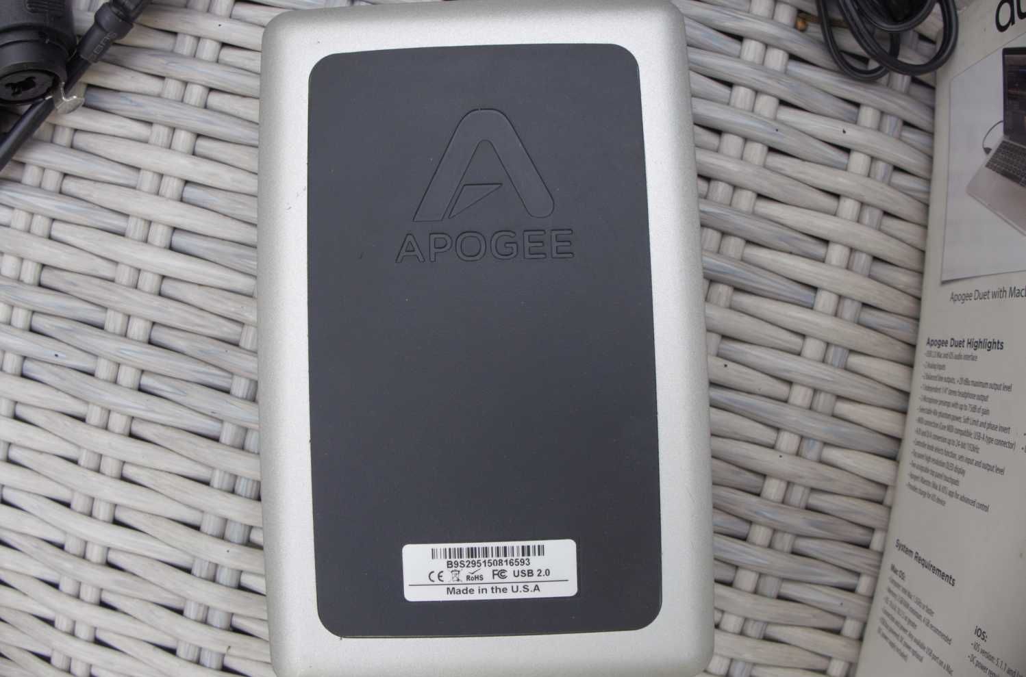 Apogee Duet Interface Audio/Midi wersja PC & MAC