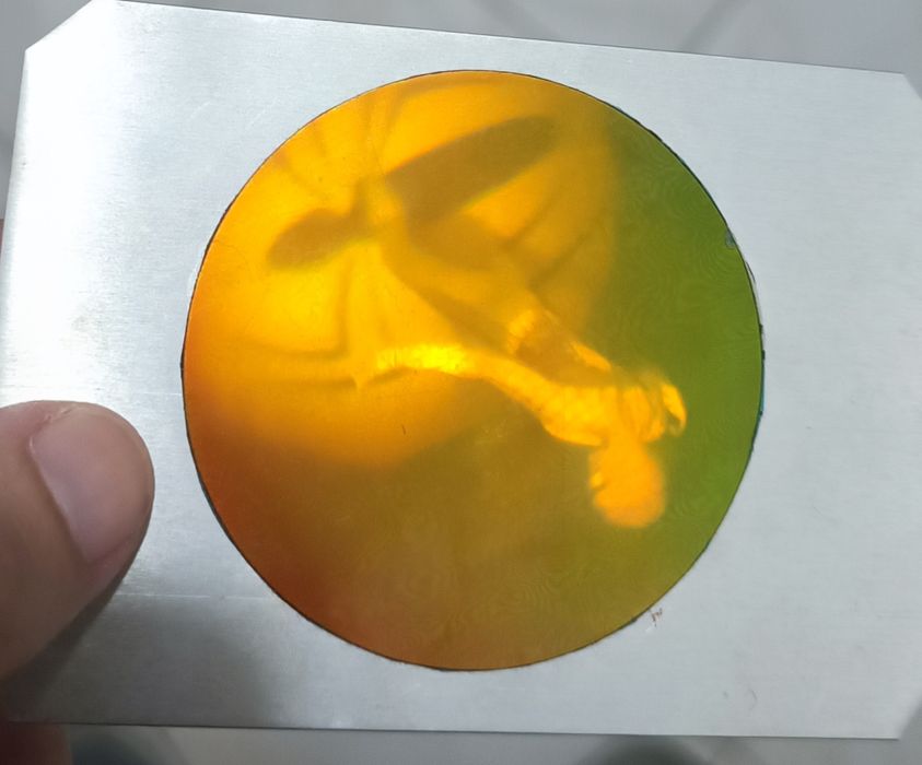 Spiderman skydisc holograma