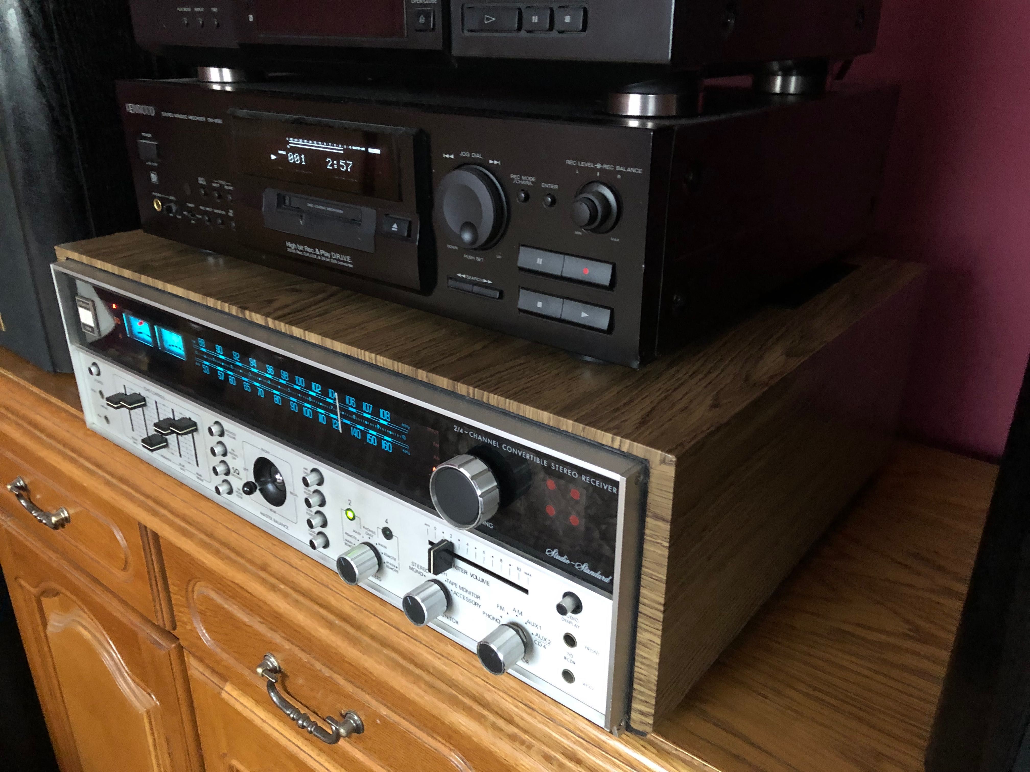 amplituner fisher 504 monster po profesjonalnym serwisie