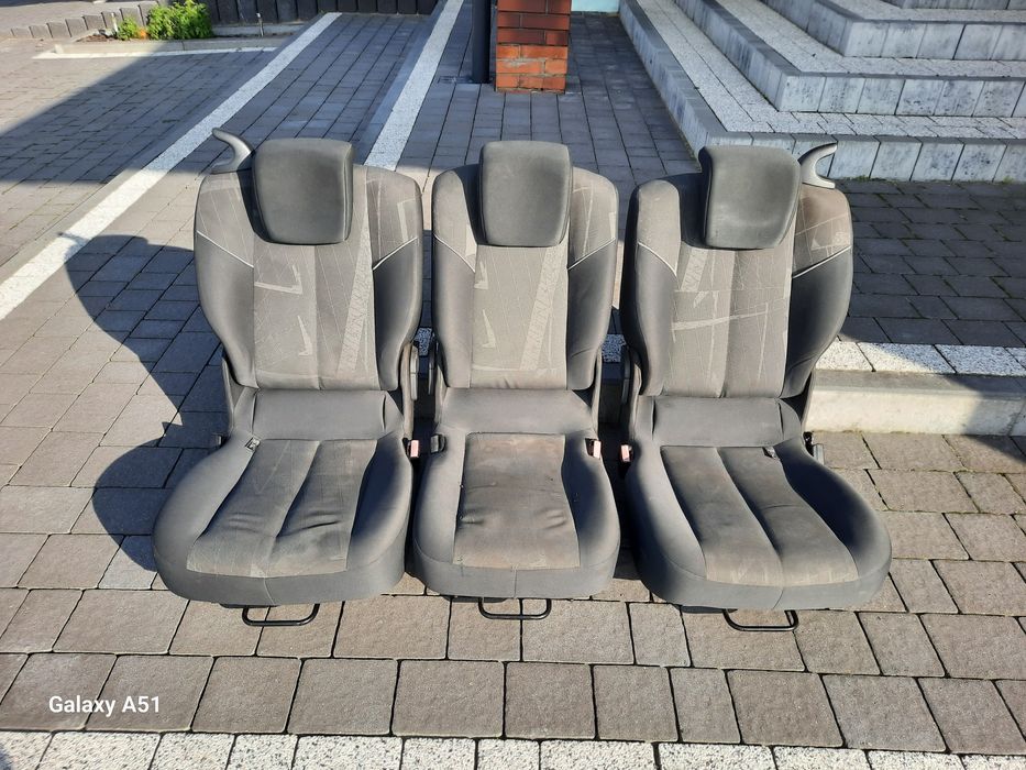НЕДОРОГО ! Сиденья-трансформеры Рено Сценик 2 !