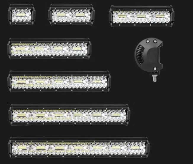 Lampa Robocza LED Bar 27cm 180W 12 24V Cree Dalekosiężna Do Ciągnika