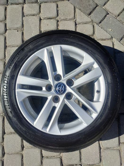 Felgi i opony letnie,koła Toyota 16 cali, 5x114,3