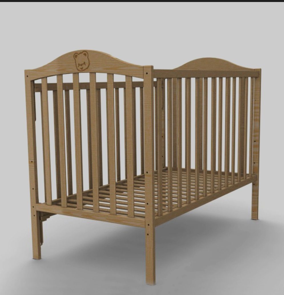 Cama de bebé madeira