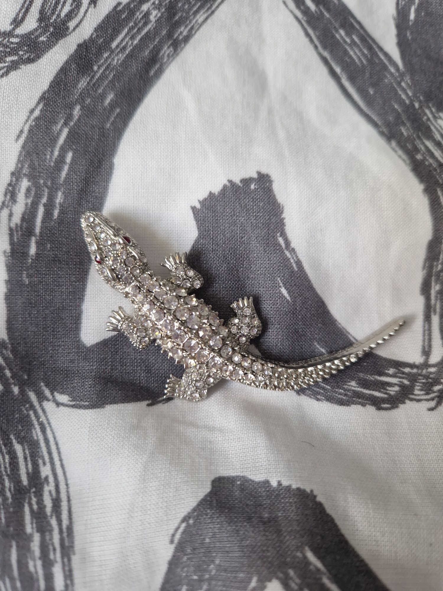 Broszka Aligator