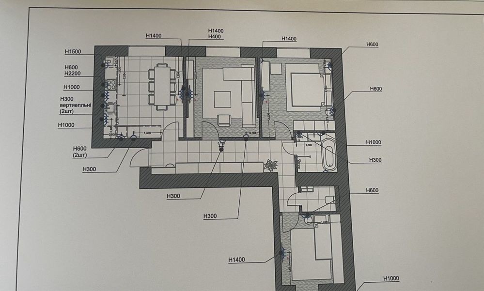 Продаж 3 кімнатна квартира ЖК Козацький район Бам