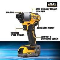 Імпакт шурупокрут Dewalt dcf840