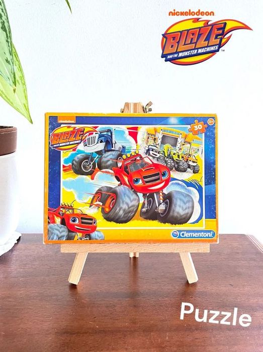 Puzzle Blaze Nickelodeon - 30 Peças