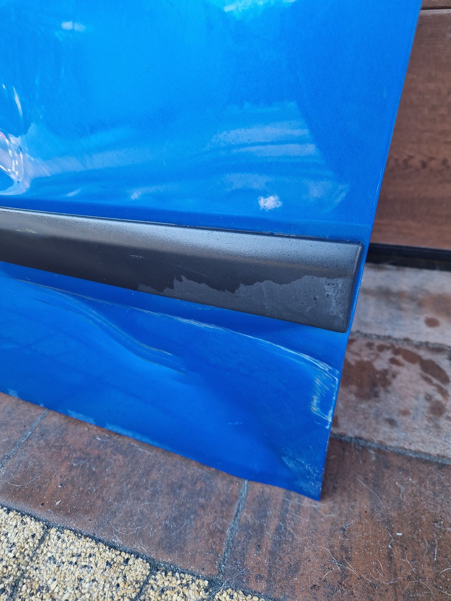 Drzwi przednie lewe Hyundai i10 2010 rok kolor DE Alpine Blue