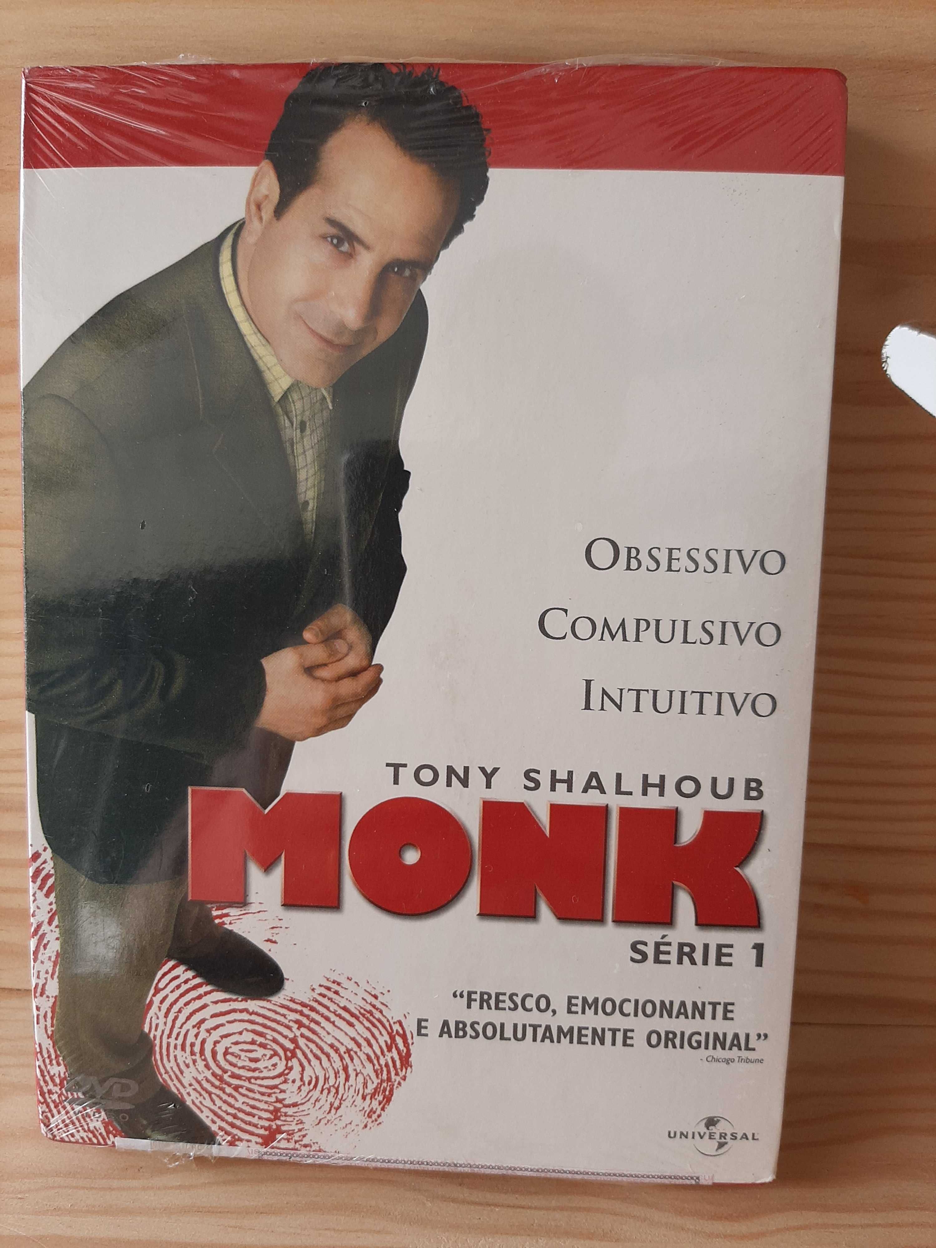 MONK 1ª Temporada 4 DVD Selado