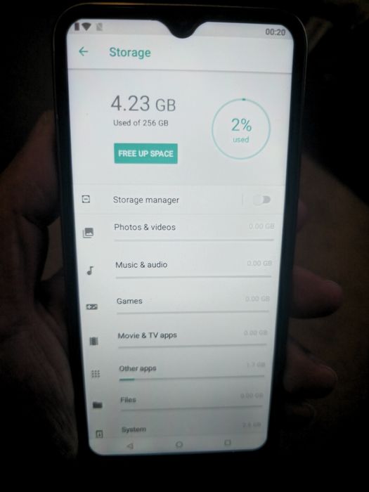 Telemóvel novo 256gb