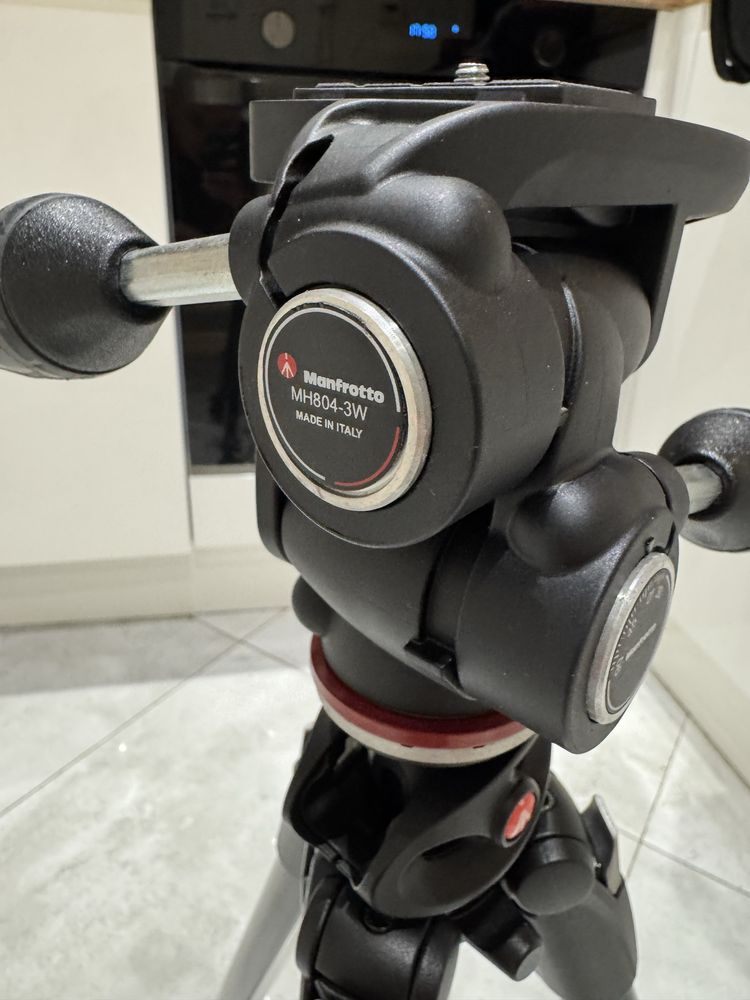 Statyw Manfrotto 290 Dual z głowicą i torbą