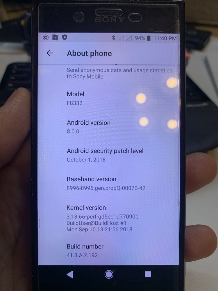 Sony Xperia XZ F8332 Dual SIM, 64 GB – sprawna, do drobnej naprawy