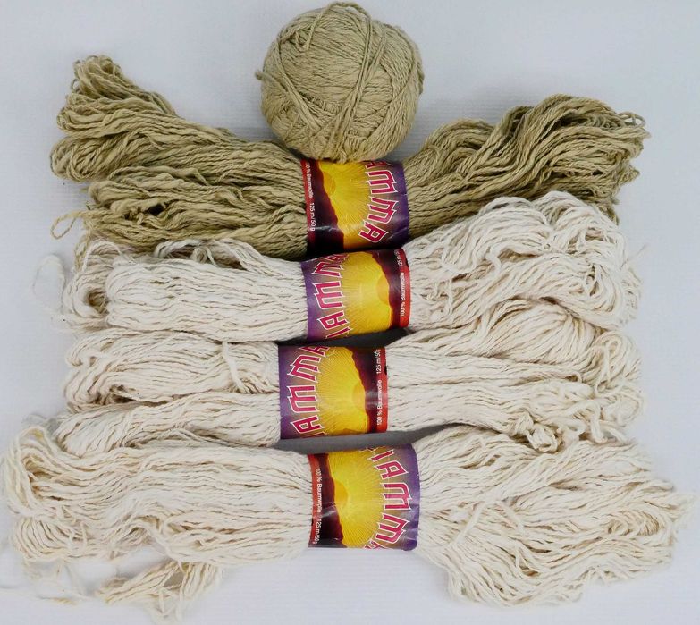 49.Włóczka Fiamma 100%Bawełna zestaw 240g