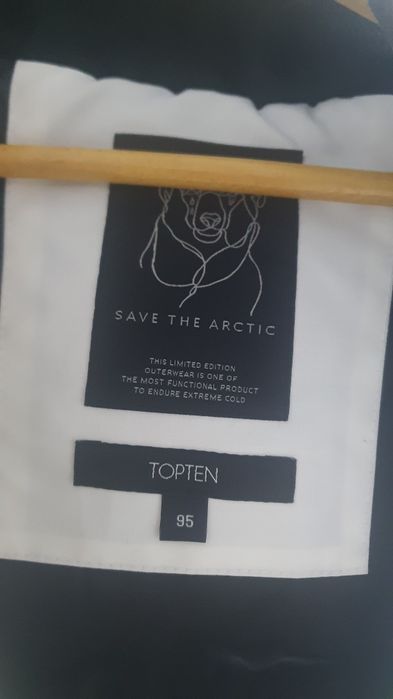 Kurtka zimowa biała TOPTEN