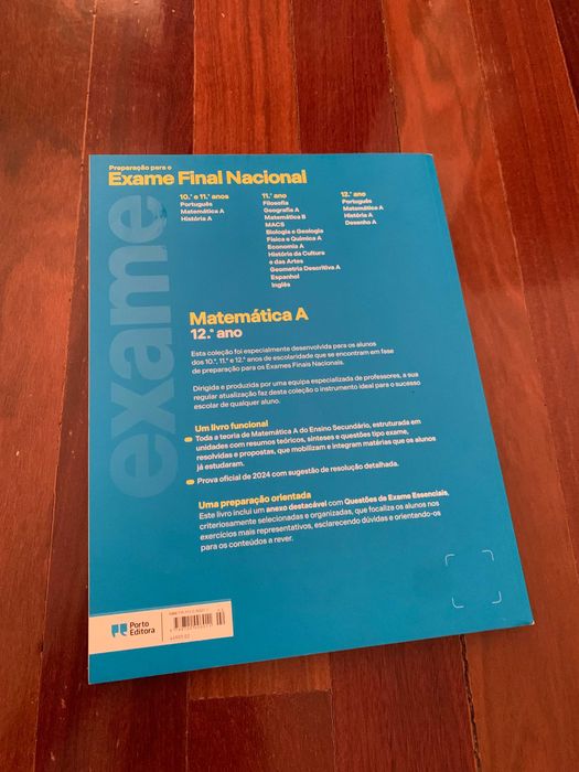 Livro de Exame Prova Final - Matemática 12º Ano