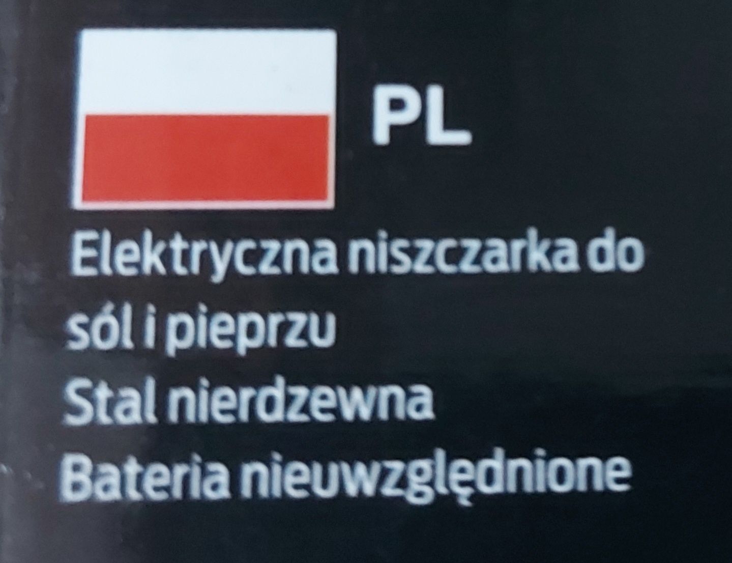 Nowy młynek elektryczny