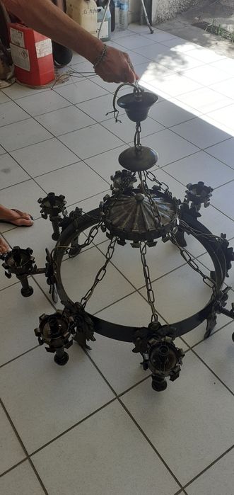Candeeiros rústicos "poderosos"