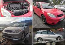 Разборка Toyota Matrix 02-07г USA 1.8 бензин 2wd 4wd
