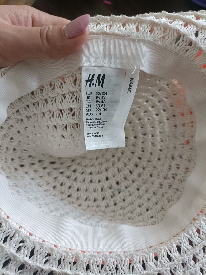 Kapelusz słomiany h&m