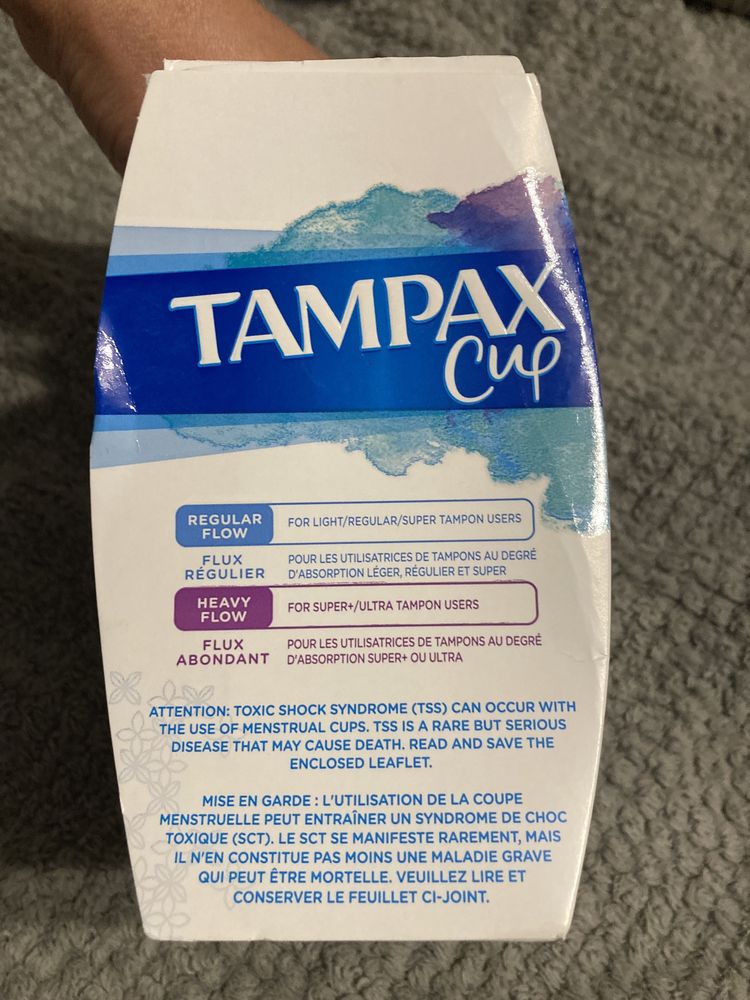 Tampax cup - Regular Flow - kubeczek menstruacyjny