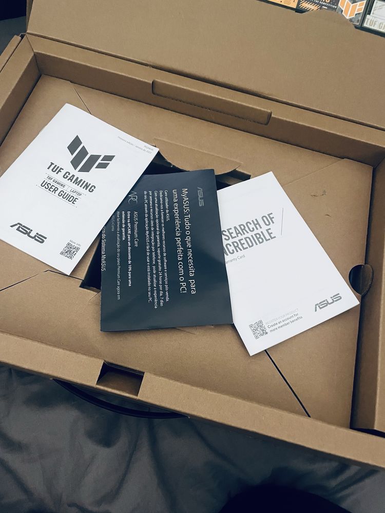 Portátil ASUS tuf gaming