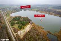 MAZURY (Martiany) działka z LINIĄ BRZEGOWĄ jeziora