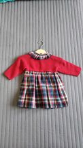 Vestido xadrez zippy