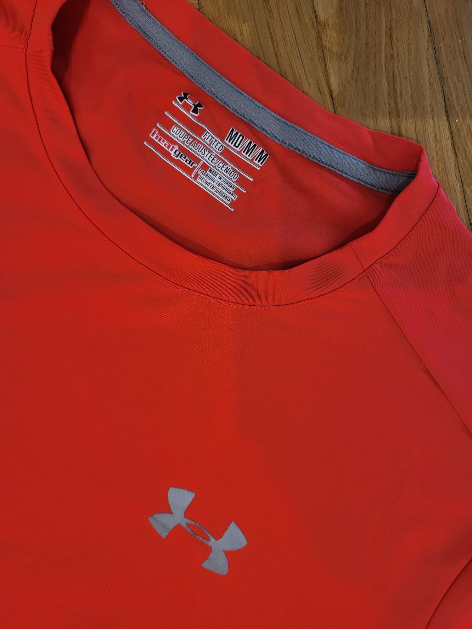 T-shirt koszulka rashguard Under Armour neonowa neon