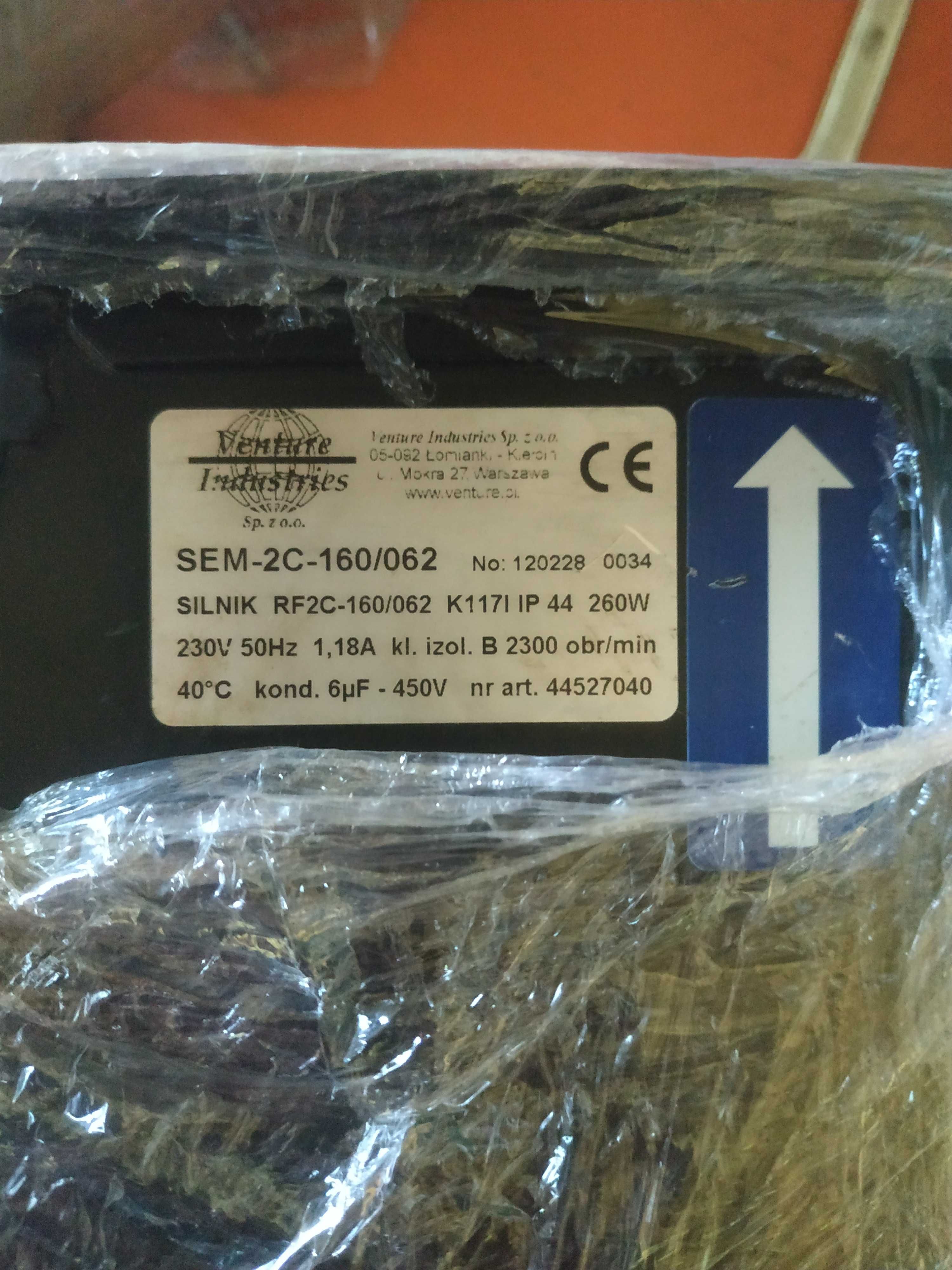 Wentylator promieniowy SEM-2C 160/062 dmuchawa wiatrak chłodzenie