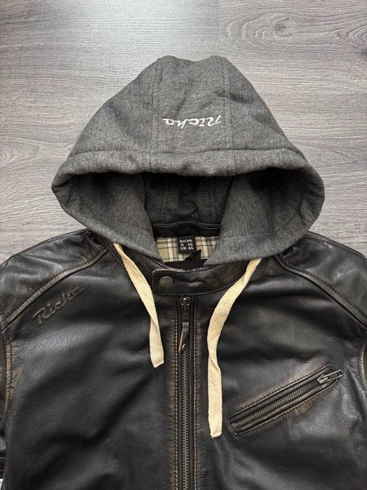 Шкіряна мотокуртка Richa із захистом