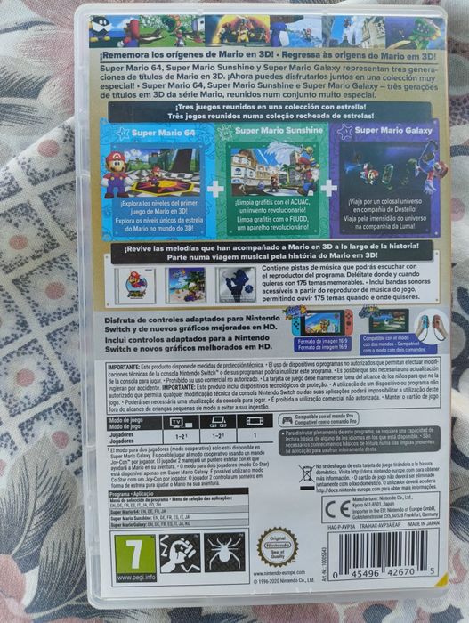 Super Mario all stars portes inc.