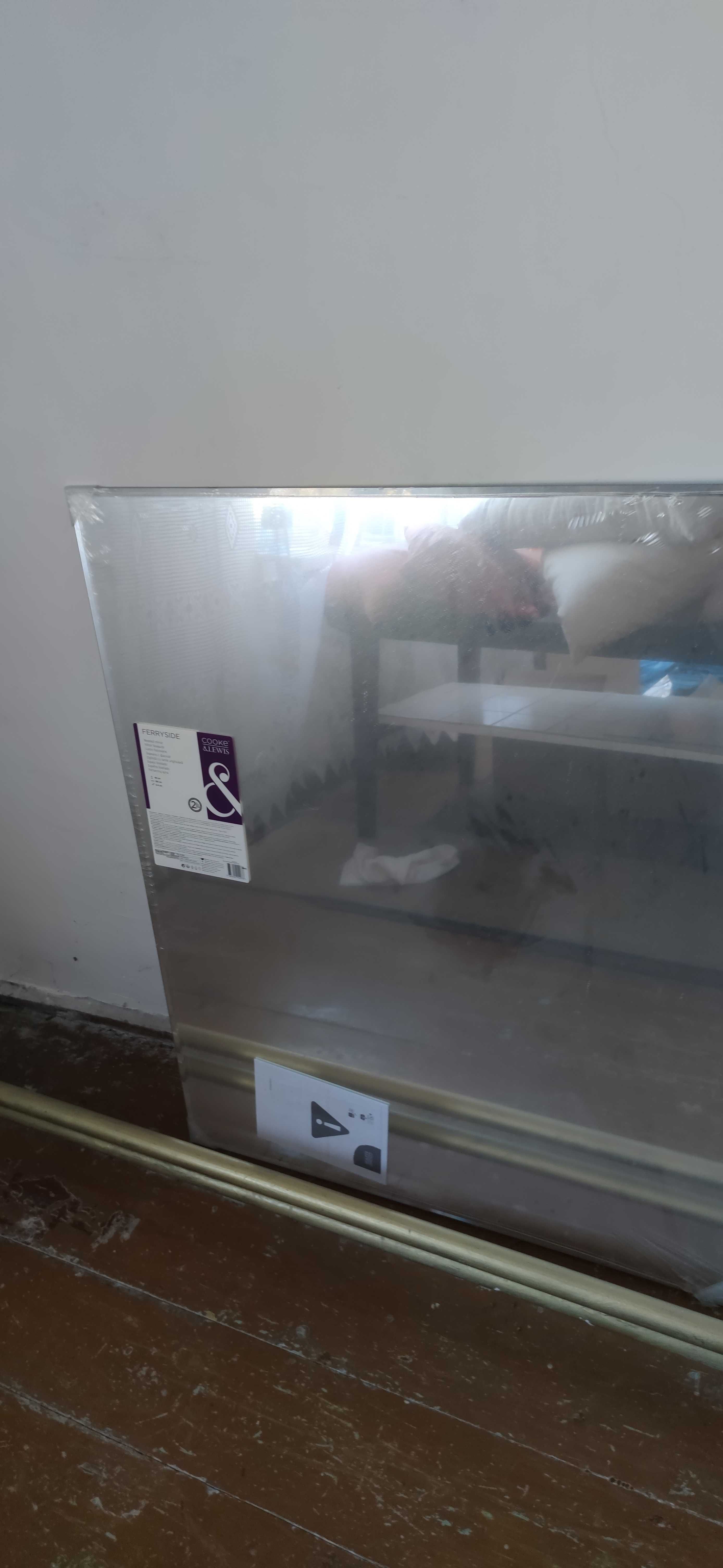 Nieużywane Lustro prostokątne Ferryside 100 x 80 cm fazowane