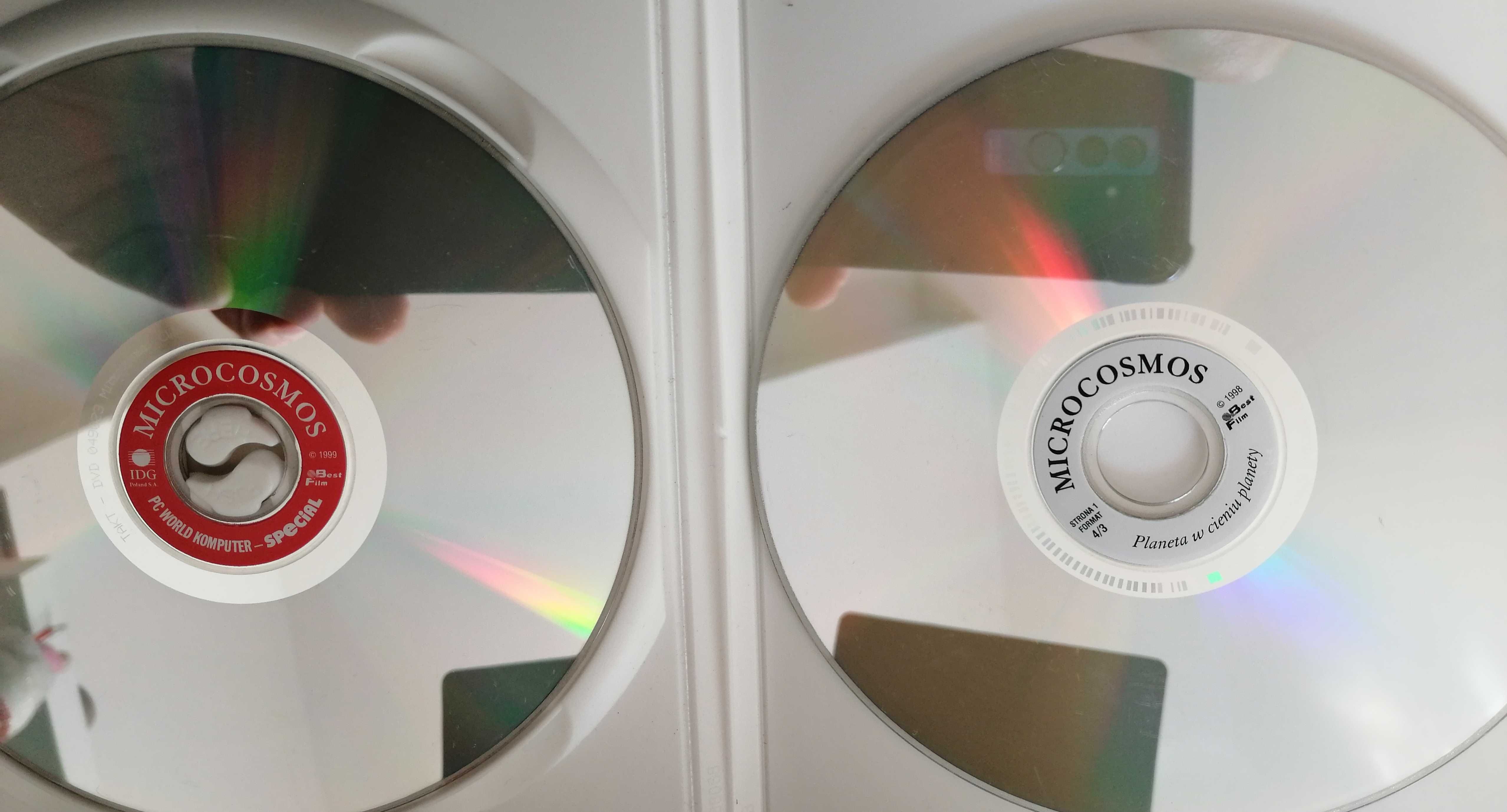 Microcosmos Planeta w cieniu planety plus Mieszkańcy Trawy DVD zestaw