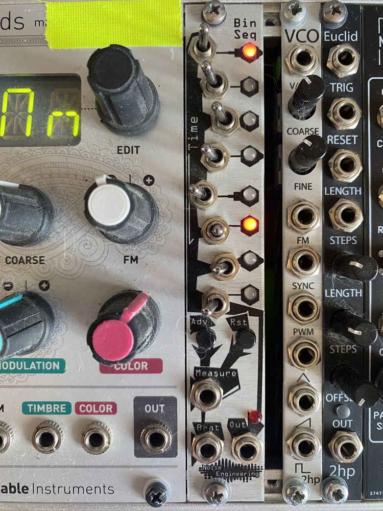 2hp VCO eurorack moduł analogowy oscylator