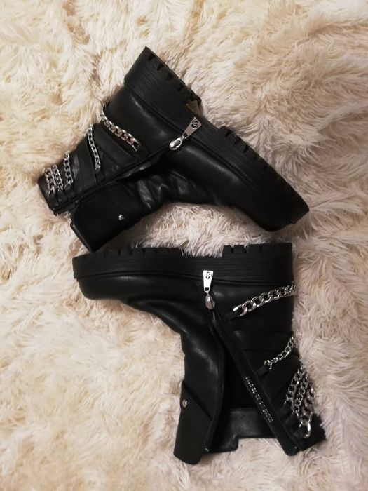 trapery Kazar 38 buty Kazar 38 skórzane trapery Padma Kazar 38 skóra
