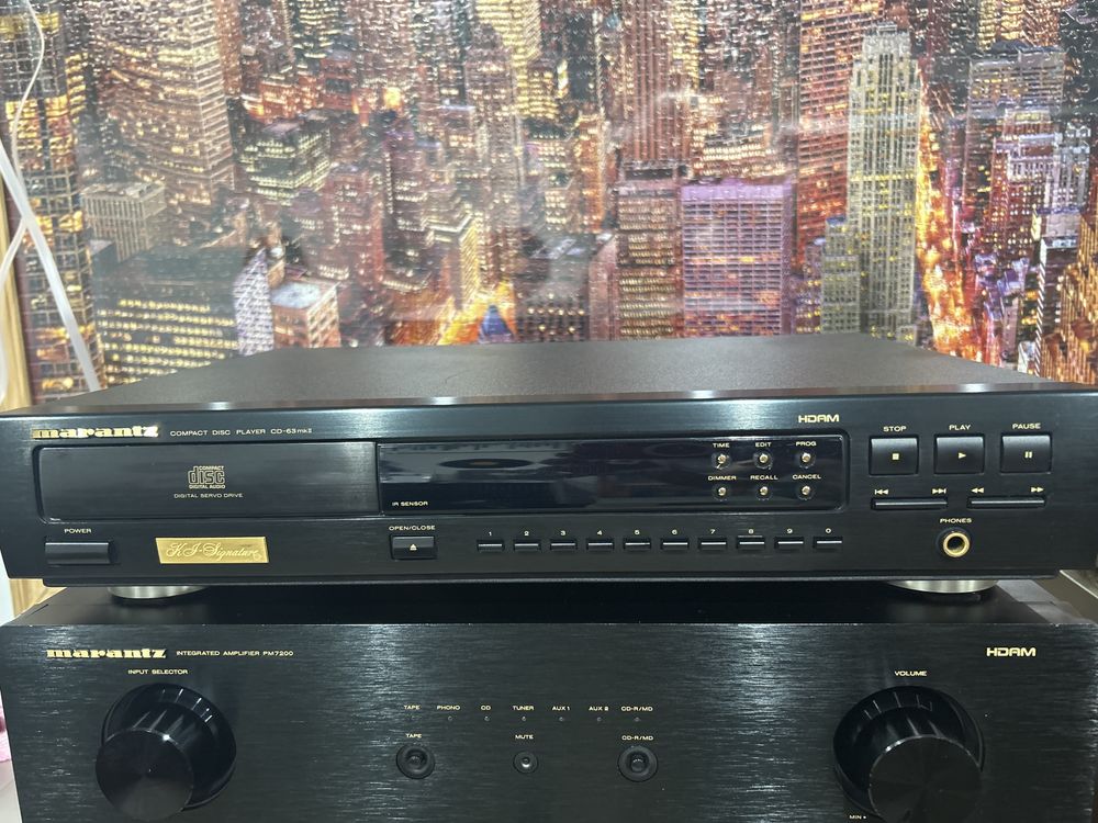 Leitor de CD MARANTZ CD 63  mk2 Ki
