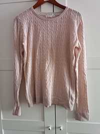 Różowy wełniany sweterek H&M