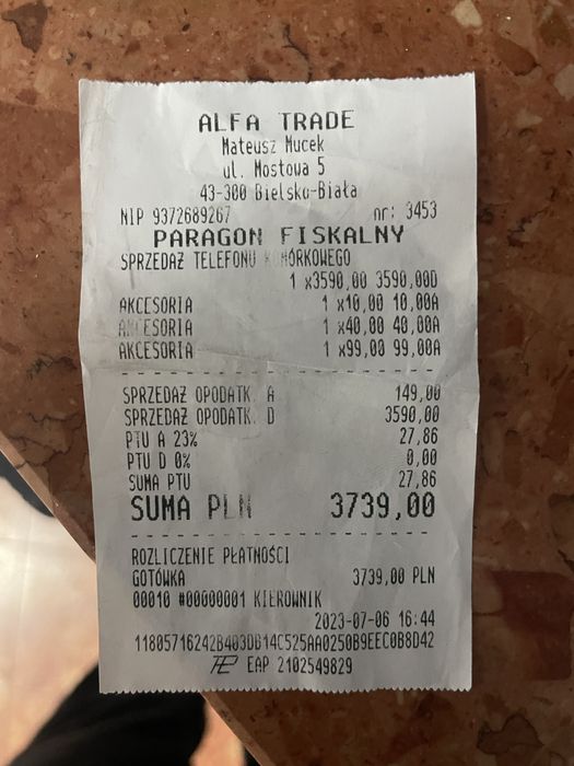 Iphone 13 pro  bateria 88% Bardzo ładny stan