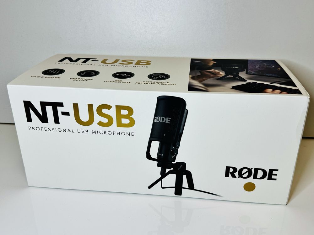 Новий Rode NT-USB Мікрофон студійний/ для ПК / для подкастів Гарантія