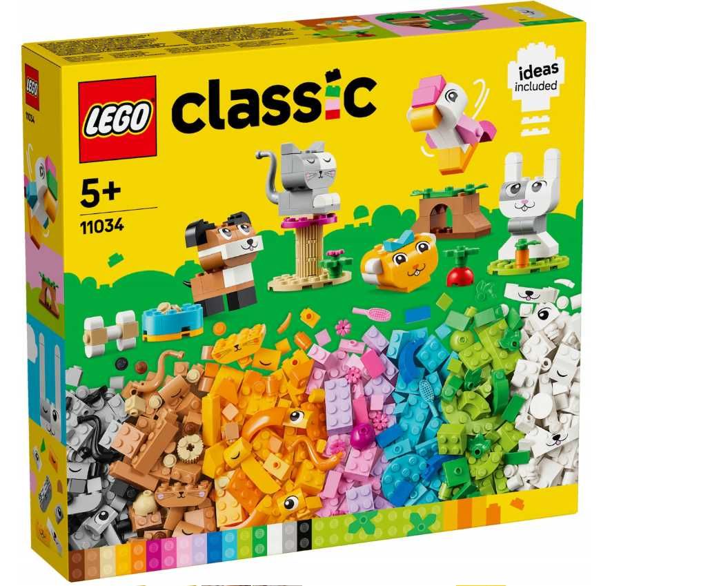 LEGO CLASSIC 11034 Kreatywne zwierzątka