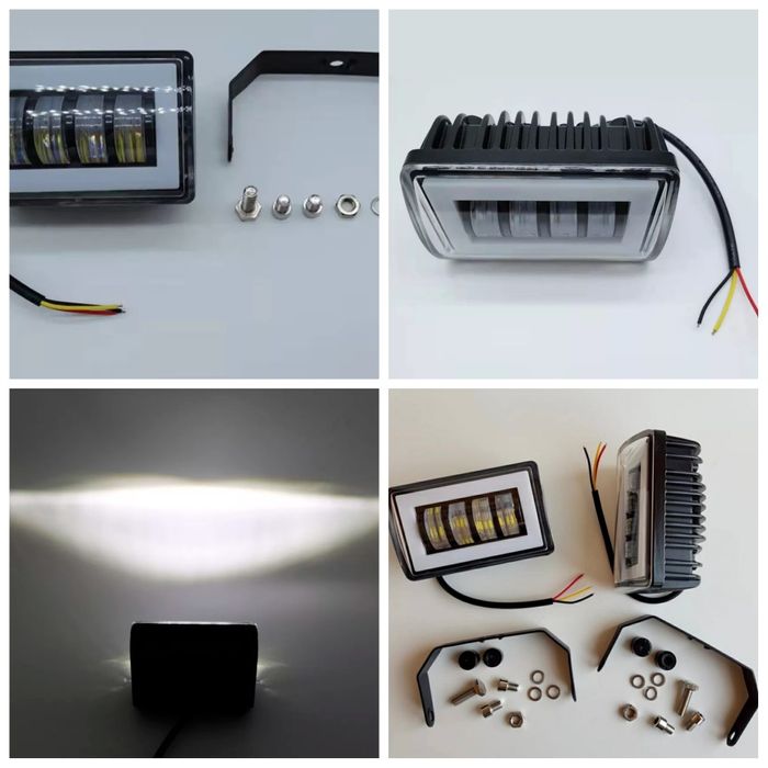 Світлодіодна LED фара робочого світла з ДХО СТГ Допоміжна фара